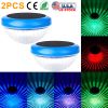2Pcs Solar Powered Floating LED Light IP65 Waterproof Rechargeable Pool Lamps Gradient Multicolor Changing Outdoor Decortive Lights for Party Pool Pon
