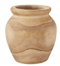 Better Homes & Gardens Natural Wood Vase by Dave and Jenny Marrs, 7"