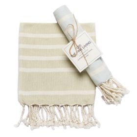 Turkish Hand Towels Set of 2 100% Cotton Kitchen and Bathroom Hand Towels Decorative Hand Towels for Bath Guest Face Hair Tea Dishcloth | 40”x18 inch