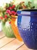 planColorful Jewel-Tone Flower Pot Set - Trio of Vibrant Planters for Home Decor
