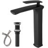 Single Hole Single Handle Bathroom Vessel Sink Faucet With Pop Up Drain