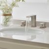 8 in. Waterfall Widespread 2-Handle Bathroom Faucet With Pop-up Drain Assembly