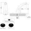Automatic Sensor Touchless Bathroom Sink Faucet With Deck Plate